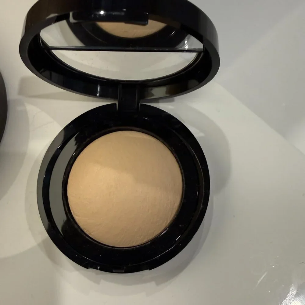 Laura Geller Setting Powder Porcelain Fair + Smart Pout Lipstick Brilliant NEW